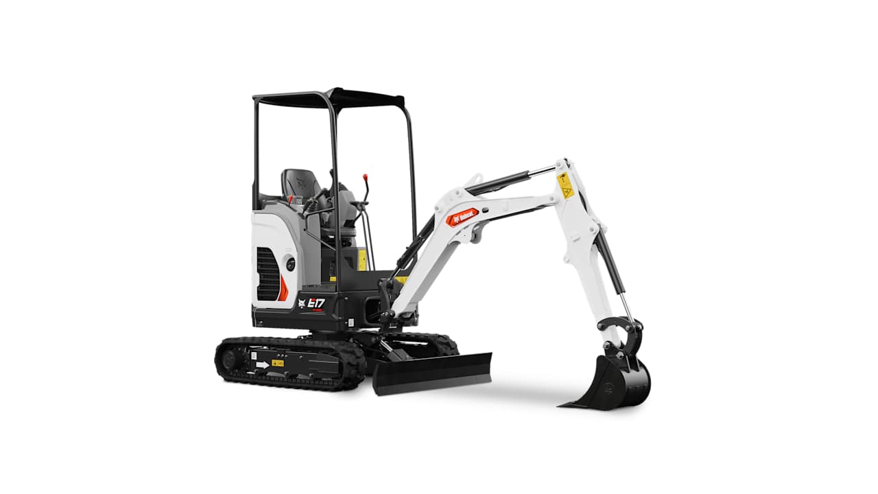 2020 Bobcat E17 Mini Excavator — Bobcat E17 model reference image, not the seller’s actual machine