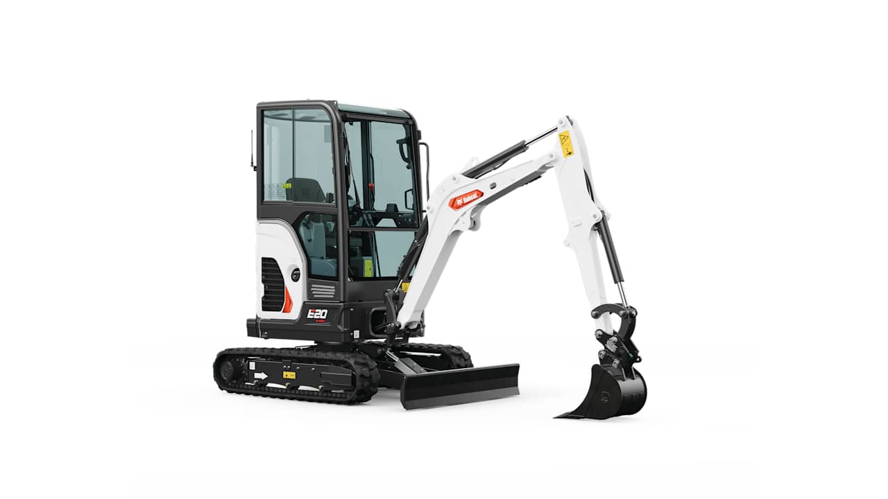 2015 Bobcat E20 Mini Excavator — Bobcat E20 model reference image, not the seller’s actual machine